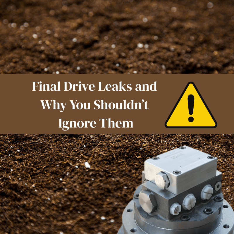 Final Drive Leaks and Why You Shouldn’t Ignore Them